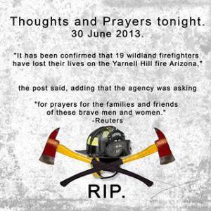 RIP for firefighters